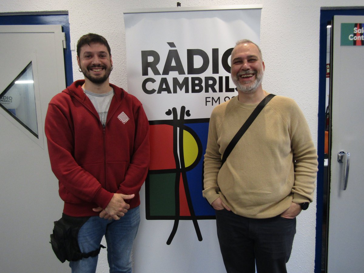 Ràdio Cambrils (@radiocambrilsfm) on Twitter photo A El món de Cambrils avui entrevistem Edu Rull i Pep Prat, nou president i nou cap de colla dels <a href="/XiquetsCambrils/">Xiquets de Cambrils</a>. Tots dos ens parlen de la renovació de les juntes directiva i tècnica i avancen els objectius de la colla per a enguany
Link 👉 acortar.link/c6ZoMd A El món de Cambrils avui entrevistem Edu Rull i Pep Prat, nou president i nou cap de colla dels <a href="/XiquetsCambrils/">Xiquets de Cambrils</a>. Tots dos ens parlen de la renovació de les juntes directiva i tècnica i avancen els objectius de la colla per a enguany
Link 👉 acortar.link/c6ZoMd