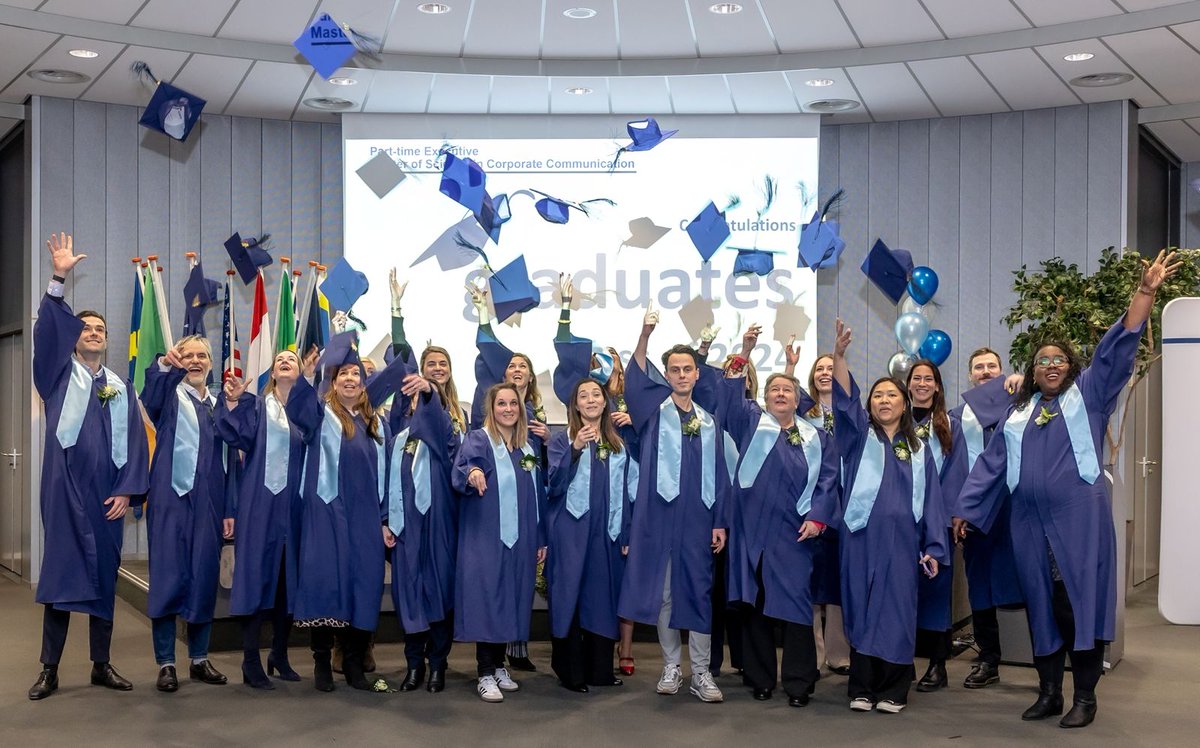 Rotterdam School of Management, Erasmus University (@rsmerasmus) on Twitter photo Congratulations to the RSM Executive MSc in Corporate Communication Class of 2024! 🎓 
#RSM #CorporateCommunication #Leadership #Graduation #StakeholderEngagement
ow.ly/Q9Yr50V1OG2 Congratulations to the RSM Executive MSc in Corporate Communication Class of 2024! 🎓 
#RSM #CorporateCommunication #Leadership #Graduation #StakeholderEngagement
ow.ly/Q9Yr50V1OG2
