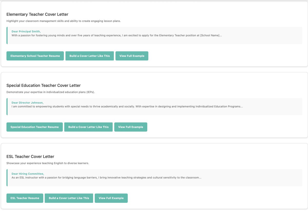 Cover Letter Examples for Teachers
pro.kudoswall.com/cover-letter-e…