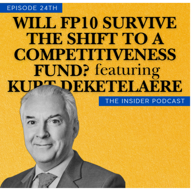 LERUnews's tweet photo. 🎙️ Podcast: Will #FP10 Survive the Shift to a #CompetitivenessFund?

@LERU_SG Prof. Kurt Deketelaere joined host @MigueisR in the latest episode of The Insider, to delve into the ongoing debate over the future of European R&amp;I funding.

@EZaharievaEU @vonderleyen @EU_Commission
