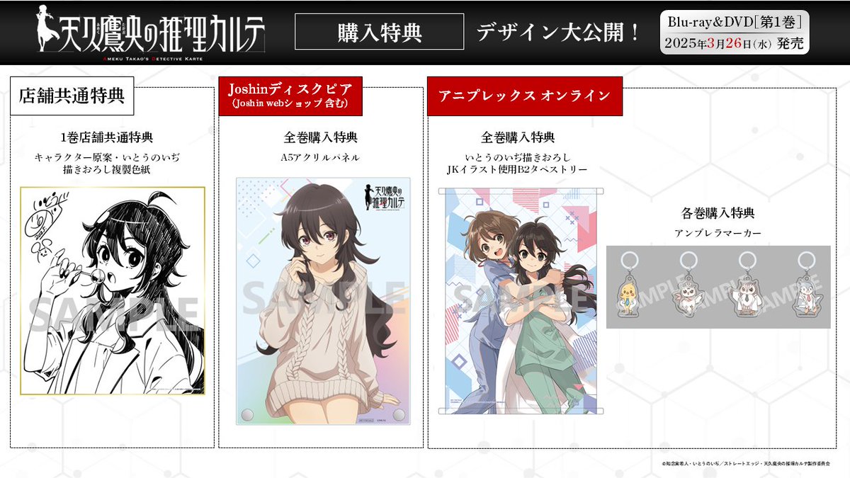 ╭━━━━━━━━━╮ ▸Blu-ray&DVD◂ 購入特典 🎊デザイン公開