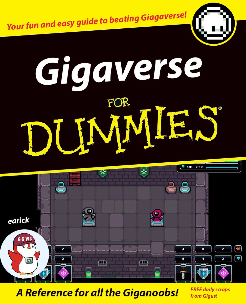 Gigaverse FOR DUMMIES 

No time to read pages of theory crafting and strategy?

Here's a 2 minute guide with everything you should do and need to know to level up quickly in <a href="/playgigaverse/">gigaverse | crypto RPG</a> 

Let's dive in! 🧵👇