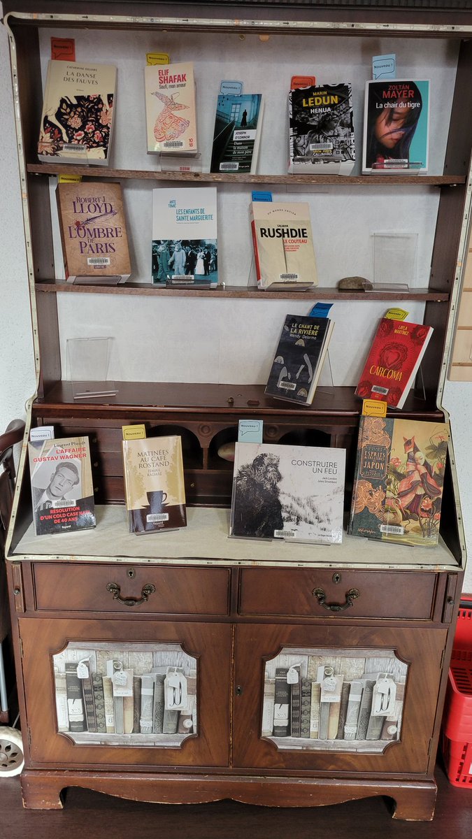 Merci aux agents de la La Bib Villeneuve-sur-Lot de mettre en avant mon livre !
<a href="/EditionsFayard/">Fayard</a> #nazis #coldcase #WWII