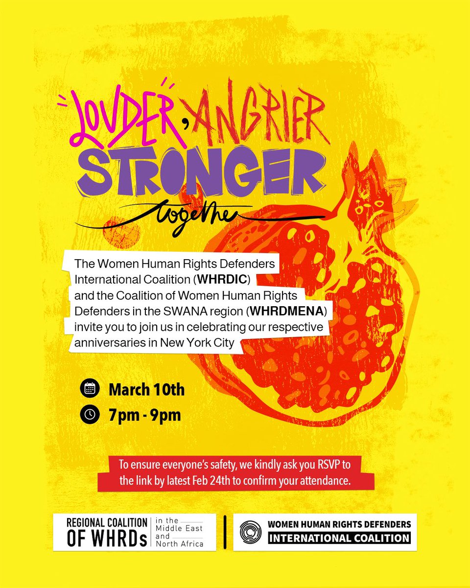 WHRDMENA تحالف المدافعات tweet media