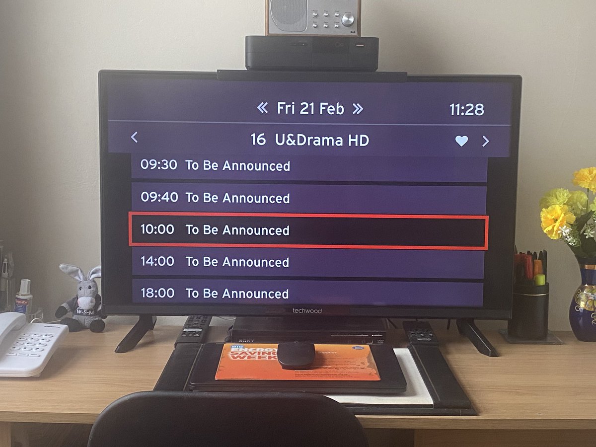 Paul_Fortt's tweet photo. @virginmedia This is what I get for tomorrow and Friday. https://t.co/GncykCQy4i