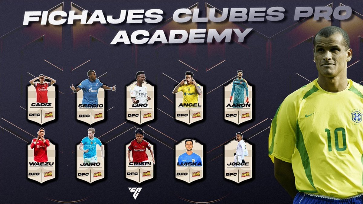 ~ PRESENTACIÓN PLAYERS ACADEMY  🎭~ 

Tenemos 10 incorporaciones para la plantilla de Clubes Pro 🔏

Jugadores veteranos y con un recorrido en la comunidad 🏃💨 

Vienen a aportar calidad y experiencia 🪄🧓

Bienvenidos a casa 🏡