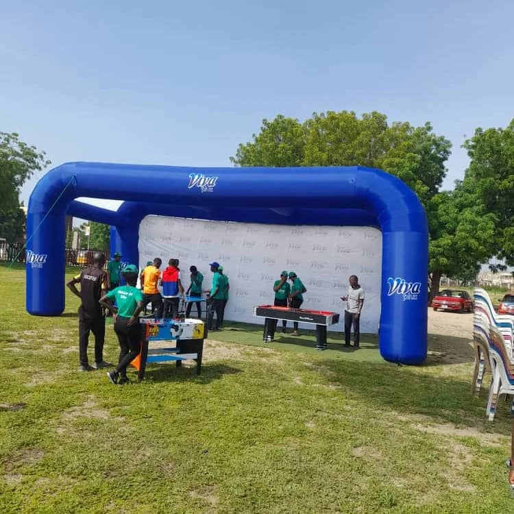 abcinflatesnig's tweet image. Inflatable Tent Arch

we offer a variety of inflatables to boost visibility for your advertising campaigns.

Visit us at abcinflatablesnigeria.com

You can also 
Dial or Whatsapp:

08033338280
08058868484
08171333000

#ABCInflatables 
#Blimps #Advertising