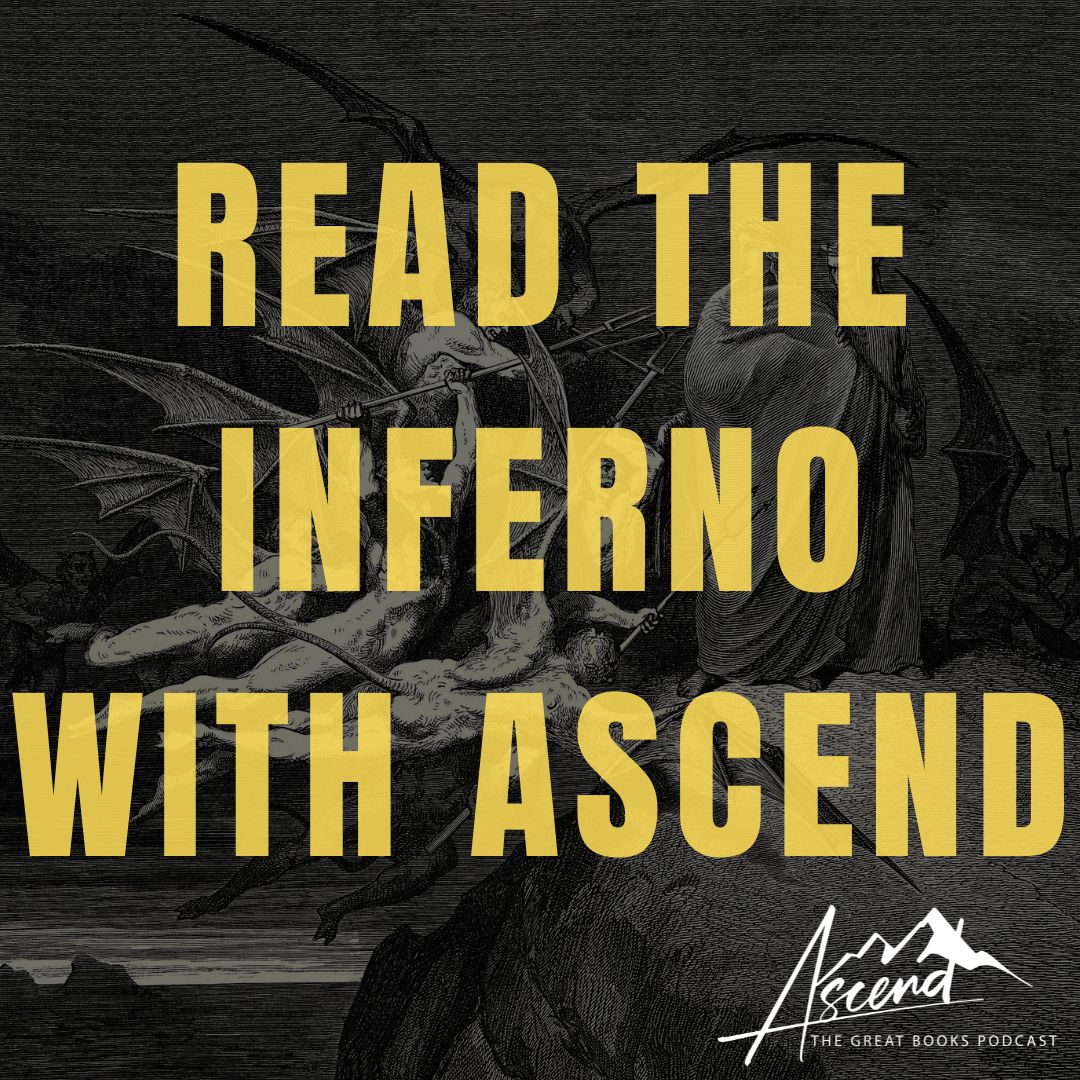 TheGreatB00ks's tweet image. You can read Dante's Inferno!

Dante's Inferno is a masterwork on love, the soul, and the reality of evil. We are reading it for Lent 2025.

➡️Introduction &amp;amp; the Dark Woods
1. Intro &amp;amp; Canto 1 (3.4.25) with Dr. Jeremy Holmes of @WYOCathCollege (thanks @KyleWashut!). 

➡️Vestibule…