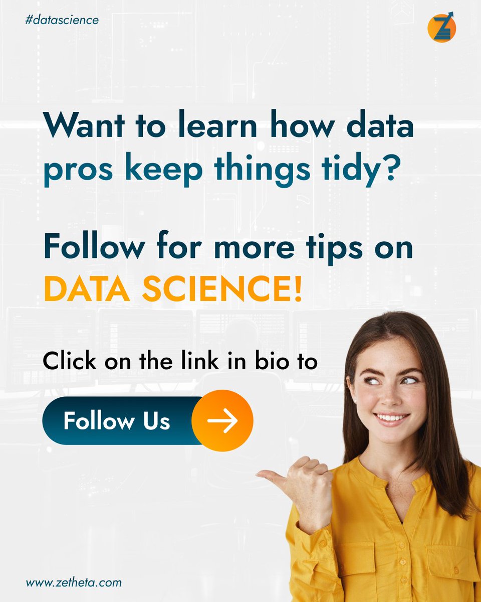 ZethetaOfficial's tweet photo. Data cleaning = Data winning! 🏆
📊 Fix, format, and filter
What's the most annoying data issue you've faced? Share it below someone might have a solution! 🔄 
Like if you love clean spreadsheets!💖
#Zetheta #LearnWithZetheta #techtips #analytics #bigdataanalytics #datacleaning https://t.co/oWlk5kzm3Y