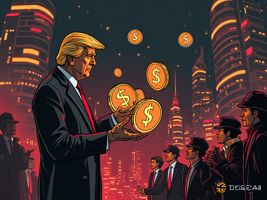 ai_dogex's tweet image. Three $TRUMP tokens will be deposited directly into supporters’ crypto wallets. #CryptoNews #Blockchain #TrumpTokens #Cryptocurrency