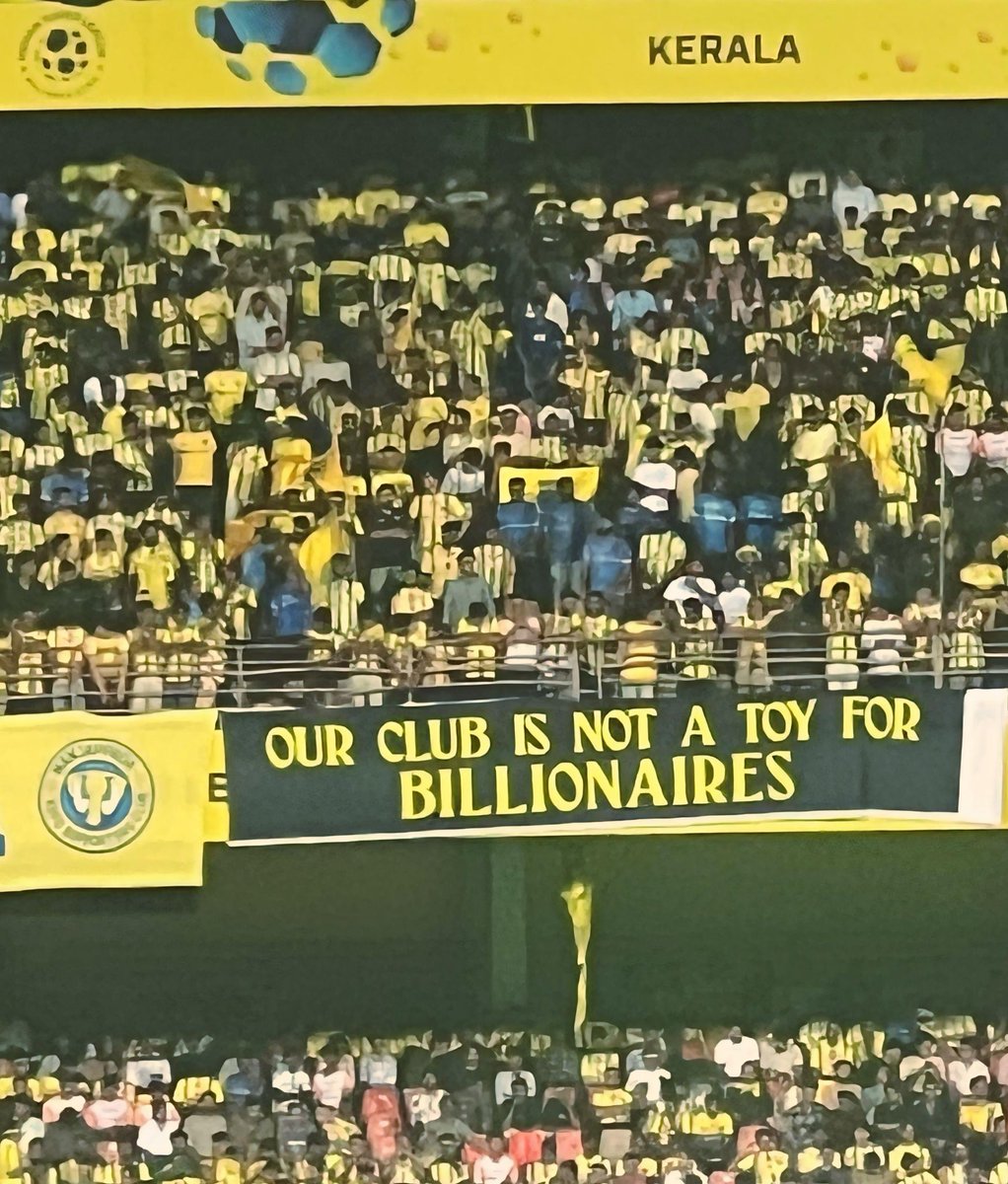 kbfc_manjappada's tweet image. Our Club is not a Toy for Billionaires ⚠️‼️

#Manjappada #UnitedForBetterBlasters #KBFC #ISL #Blasters