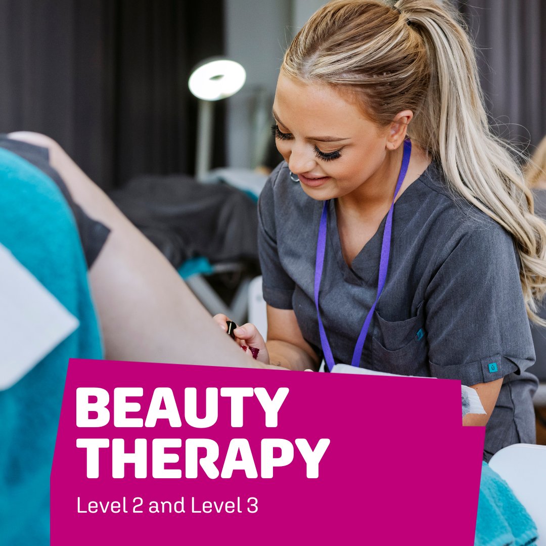 bcot's tweet photo. Perfect your cosmetic skills with our Beauty Therapy and Media Make-up courses at BCoT 💅 ! Kickstart your career in this vibrant industry by choosing one of our Level 2 or Level 3 courses.
Visit https://t.co/sVWXKS8tdG
#beautycourses #BCoT #hairandnailscourse #mediamakeup https://t.co/4GMs2sN1b8