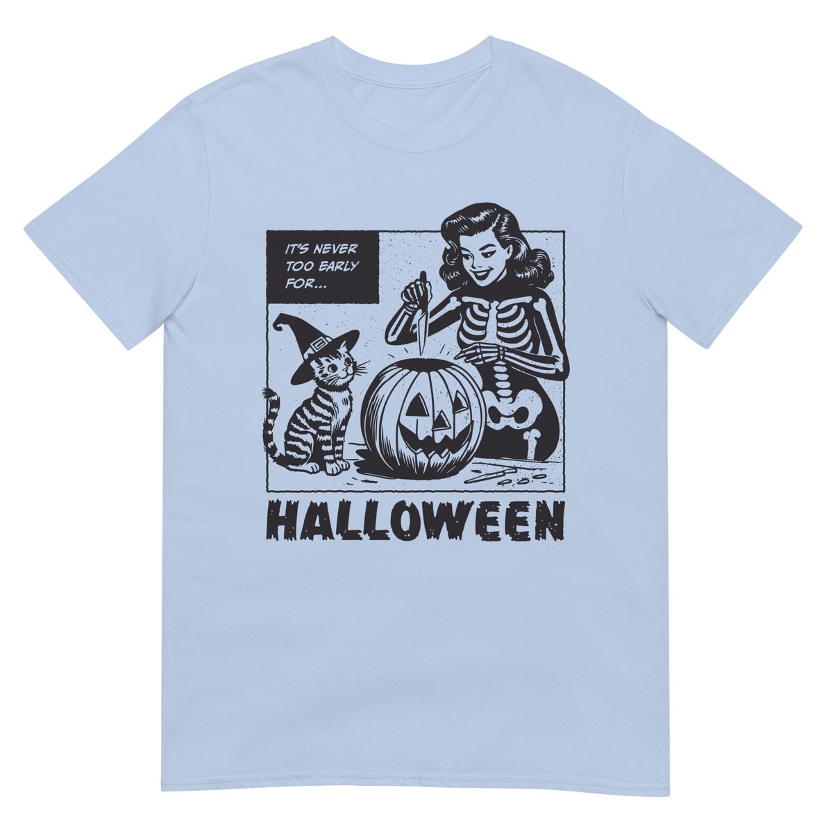 deadgoodtees's tweet photo. Because who says you have to wait for October? 🖤🎃

Get yours here: https://t.co/8TXUADokWd

#HalloweenEveryday #DeadGoodTees https://t.co/lO8GpnGDrt