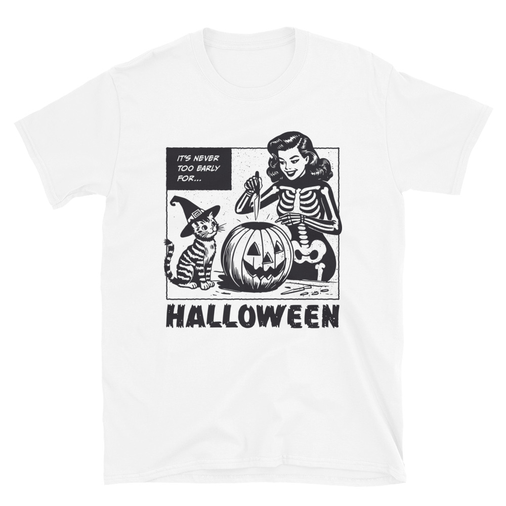 deadgoodtees's tweet photo. Because who says you have to wait for October? 🖤🎃

Get yours here: https://t.co/8TXUADokWd

#HalloweenEveryday #DeadGoodTees https://t.co/lO8GpnGDrt