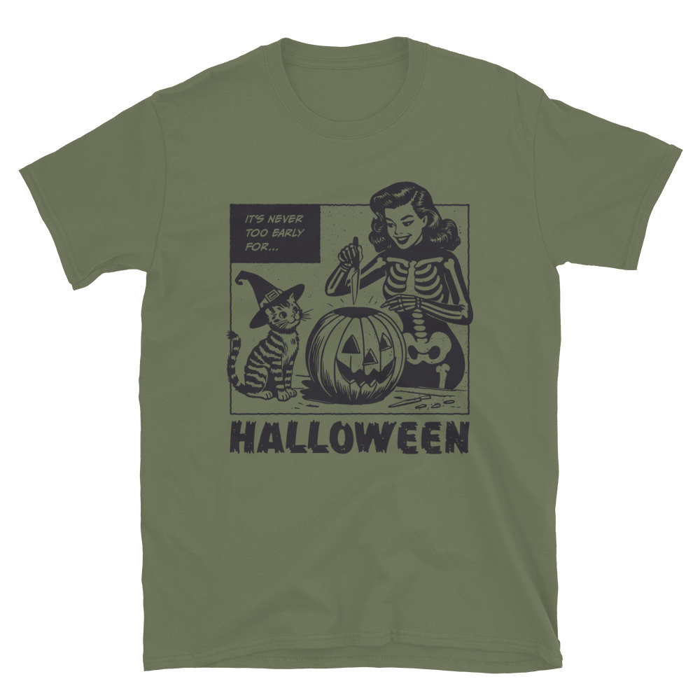 deadgoodtees's tweet photo. Because who says you have to wait for October? 🖤🎃

Get yours here: https://t.co/8TXUADokWd

#HalloweenEveryday #DeadGoodTees https://t.co/lO8GpnGDrt