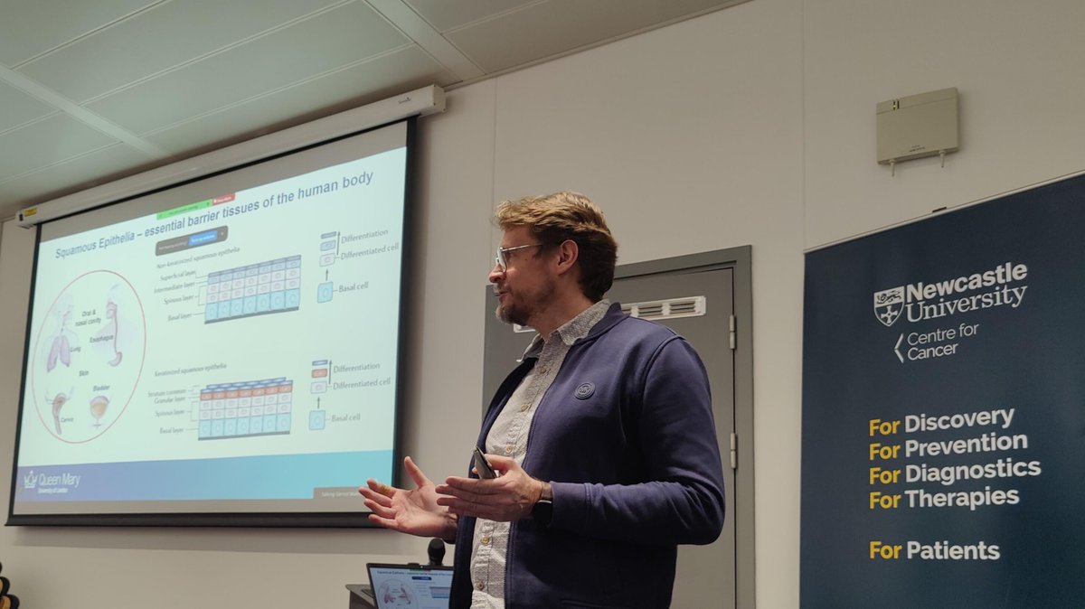 It was a pleasure hosting <a href="/walko_lab/">Walko Lab</a> from the Bart's Centre for Squamous Cancer in our NUCoRE Cancer seminar series this week where he told us about his exciting research on transcriptional addiction.