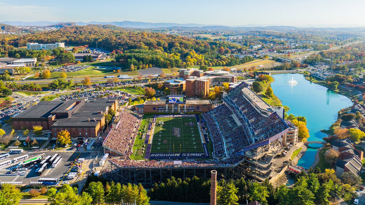 CFB Home (@cfbhome) on Twitter photo Stadium of the Morning 🥞
🏟️ Bridgeforth Stadium
✔️ Capacity 24,877
📍 Harrisonburg, Virginia
Home of <a href="/JMUFootball/">JMU Football</a> Stadium of the Morning 🥞
🏟️ Bridgeforth Stadium
✔️ Capacity 24,877
📍 Harrisonburg, Virginia
Home of <a href="/JMUFootball/">JMU Football</a>