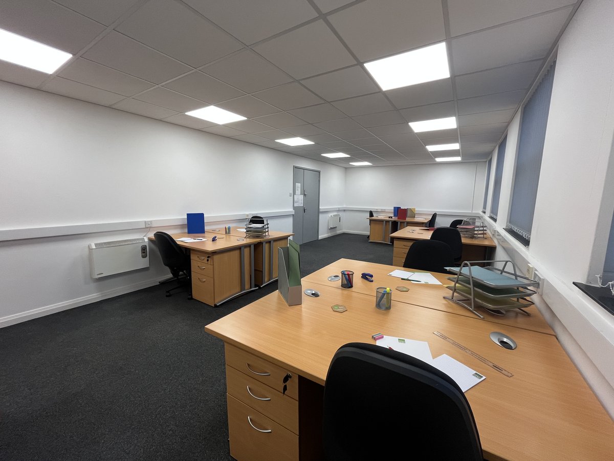 We have an 8 person Serviced Office become available in Enterprise House 📷
Room 132 in Enterprise House is on the first floor and has w/c and kitchen facilities just down the corridor,

If you would like to check our availability  then please get in touch,

01525 306000