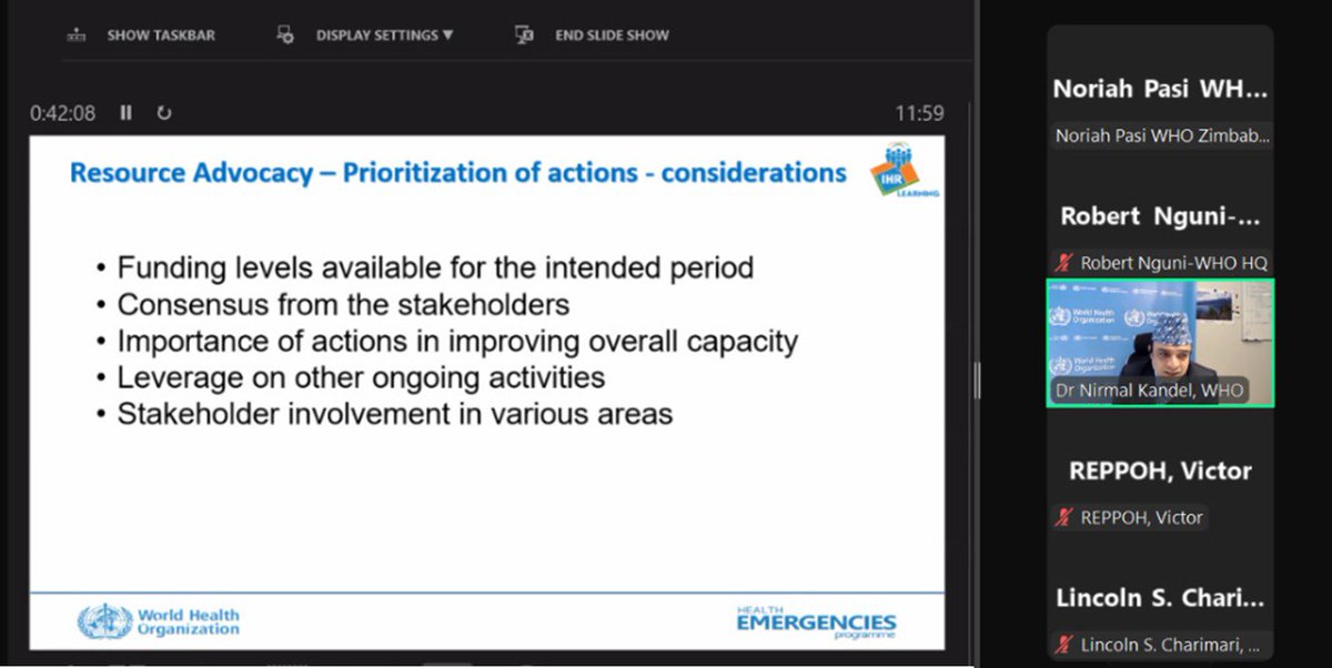 Chungong Stella (@chungongstella) on Twitter photo At <a href="/WHO/">World Health Organization (WHO)</a>, we empower countries to monitor & evaluate #IHR implementation! With <a href="/WHOAFRO/">WHO African Region</a> and @WHOAcademy, we are rolling out an exciting M & E training model. In Zimbabwe 🇿🇼 today, <a href="/MoHCCZim/">Ministry of HealthZW</a> trainers passed on vital skills to national & provincial officers for stronger health At <a href="/WHO/">World Health Organization (WHO)</a>, we empower countries to monitor & evaluate #IHR implementation! With <a href="/WHOAFRO/">WHO African Region</a> and @WHOAcademy, we are rolling out an exciting M & E training model. In Zimbabwe 🇿🇼 today, <a href="/MoHCCZim/">Ministry of HealthZW</a> trainers passed on vital skills to national & provincial officers for stronger health