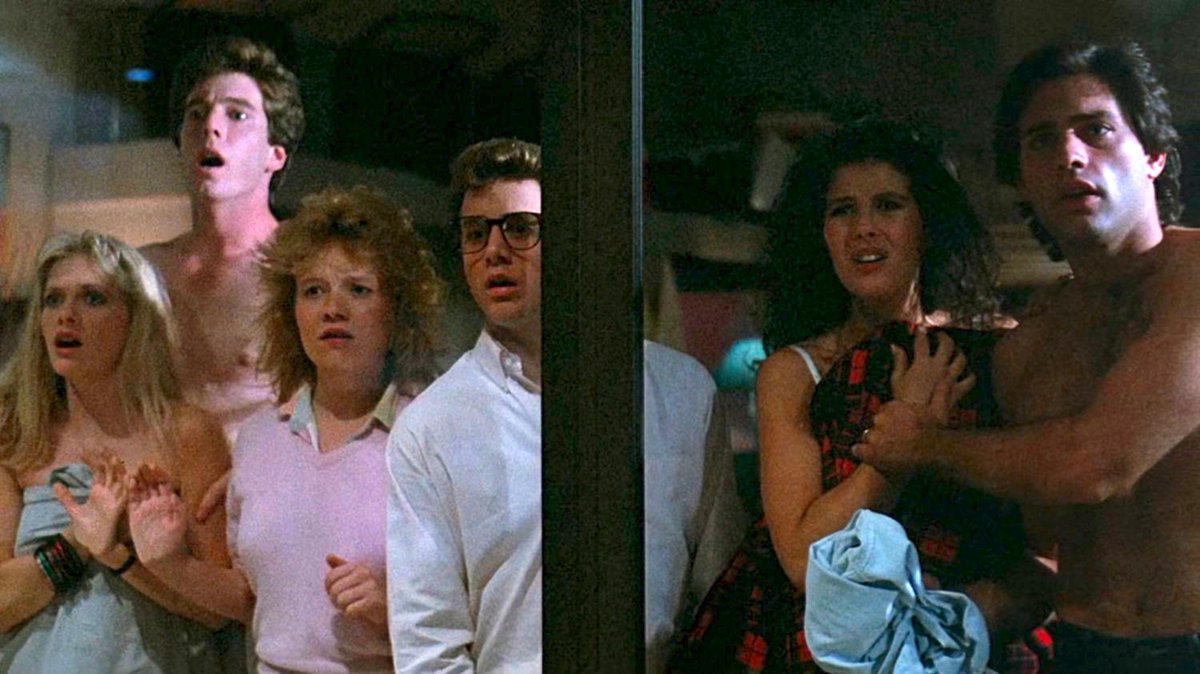 EugWSerra's tweet photo. On March 21, 1986, CHOPPING MALL was released! #ChoppingMall #KelliMaroney
#BarbaraCrampton #TonyODell #RussellTodd #KarrieEmerson #NickSegal #JohnTerlesky #SuzeeSlater #PaulBartel #MaryWoronov #DickMiller #GerritGraham #JimWynorski #MelWelles #Killbots #1980sHorror https://t.co/5LxhrjDMns