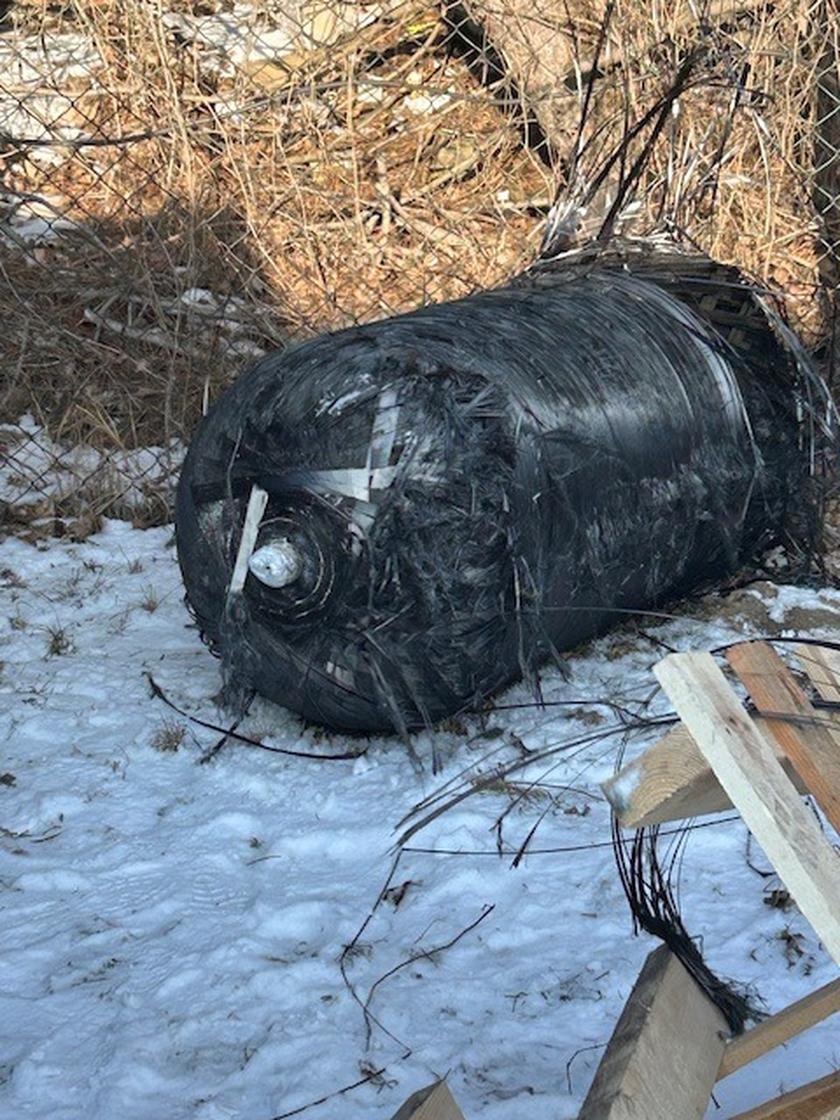 KarolWojcicki's tweet photo. Hey @elonmusk , is this yours? ;)
It fell on Poznań in Poland today after the deorbit of the Falcon 9 second stage. #SpaceX #Falcon9 https://t.co/iQvHziCPLv