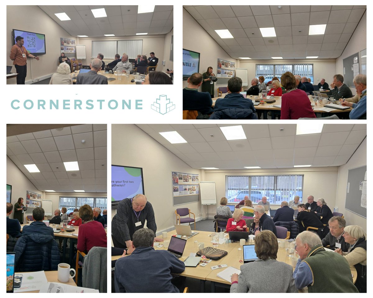 What a great day we had yesterday! We were delighted to welcome to Church House, teams from 16 parishes who gathered to spend time exploring the new Cornerstone platform and decide together on individual pathways to work on in small groups over the coming weeks. Grateful to all!