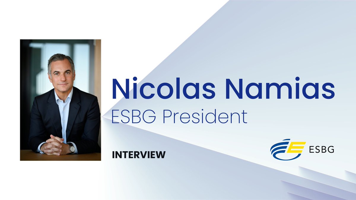 WSBI-ESBG (@wsbi_esbg) on Twitter photo 👉Meet ESBG’s New President
Nicolas Namias, CEO of <a href="/GroupeBPCE/">Groupe BPCE</a> , steps in as the new ESBG President bringing his expertise and vision for a banking sector that is competitive, resilient, and inclusive with a strong commitment to #ResponsibleBanking 📌wsbi-esbg.org/esbg-president… 👉Meet ESBG’s New President
Nicolas Namias, CEO of <a href="/GroupeBPCE/">Groupe BPCE</a> , steps in as the new ESBG President bringing his expertise and vision for a banking sector that is competitive, resilient, and inclusive with a strong commitment to #ResponsibleBanking 📌wsbi-esbg.org/esbg-president…