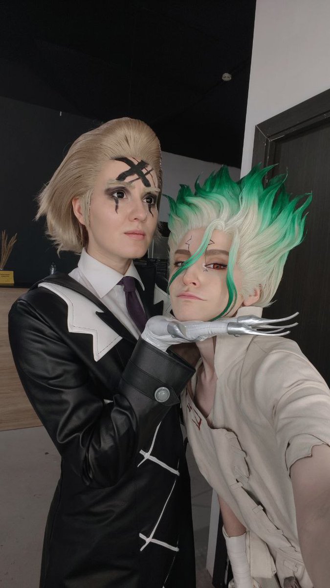 senku w/ his dads :D

#dcst #DrSTONE