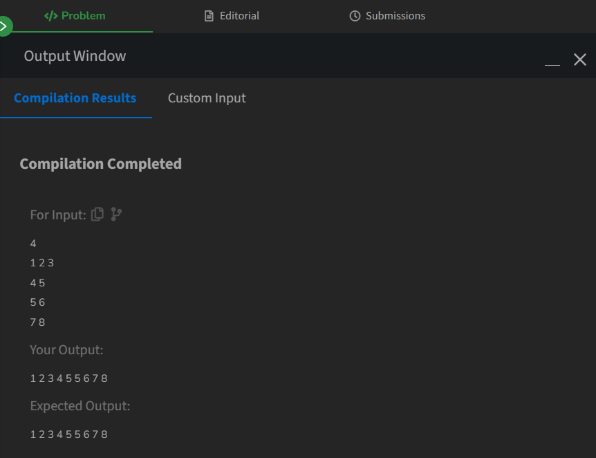 Mayank_kumar111's tweet photo. Day 97: The Code Odyssey Continues Ninety-seven days strong and still climbing! Every bug defeated every algorithm conquered brings us one step
@geeksforgeeks
#CodingChallenge #162DaysOfCode #gfg160 #geekstreak2024 #Day97 #CodeOdyssey #KeepClimbing #StayPersistent #CodeEveryday https://t.co/OKtJgXw6Lb
