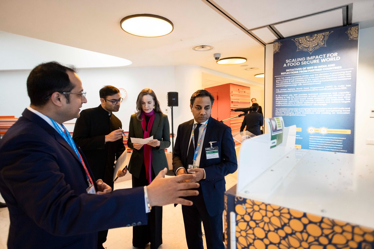 The exhibition "Scaling Impact for a Food Secure World" highlights WFP's role in strengthening capacities and scaling innovative solutions to better address the needs of those most at risk.