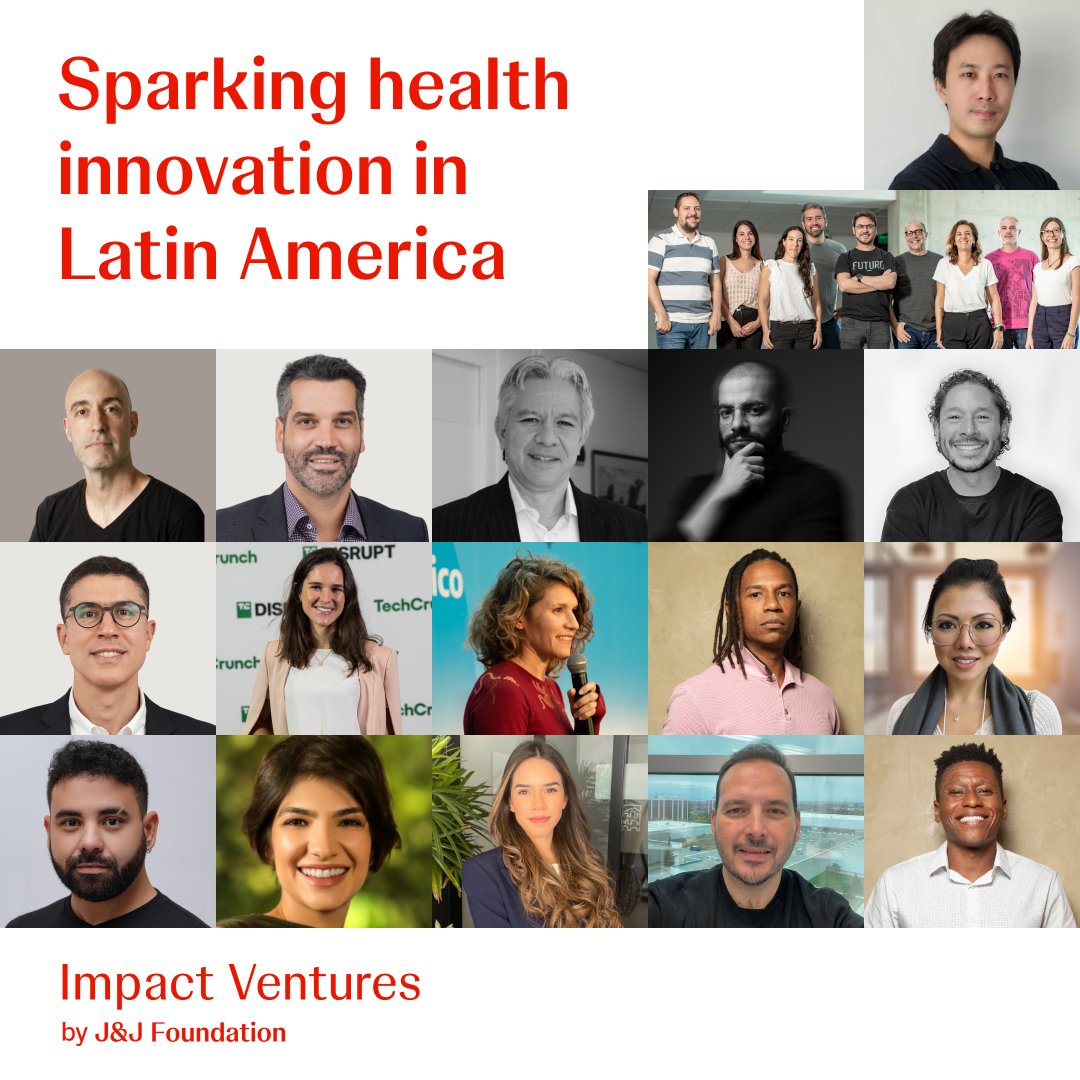 Johnson & Johnson Health Equity (@jnjhealthequity) on Twitter photo Introducing the cohort for the Innovations in Health LatAm accelerator program!
Alongside <a href="/villagecapital/">Village Capital</a>, we are proud to support 10 start-ups across Latin America working on health solutions to improve access to quality care. Learn more: impactventures.jnj.com/news/innovatio… Introducing the cohort for the Innovations in Health LatAm accelerator program!
Alongside <a href="/villagecapital/">Village Capital</a>, we are proud to support 10 start-ups across Latin America working on health solutions to improve access to quality care. Learn more: impactventures.jnj.com/news/innovatio…