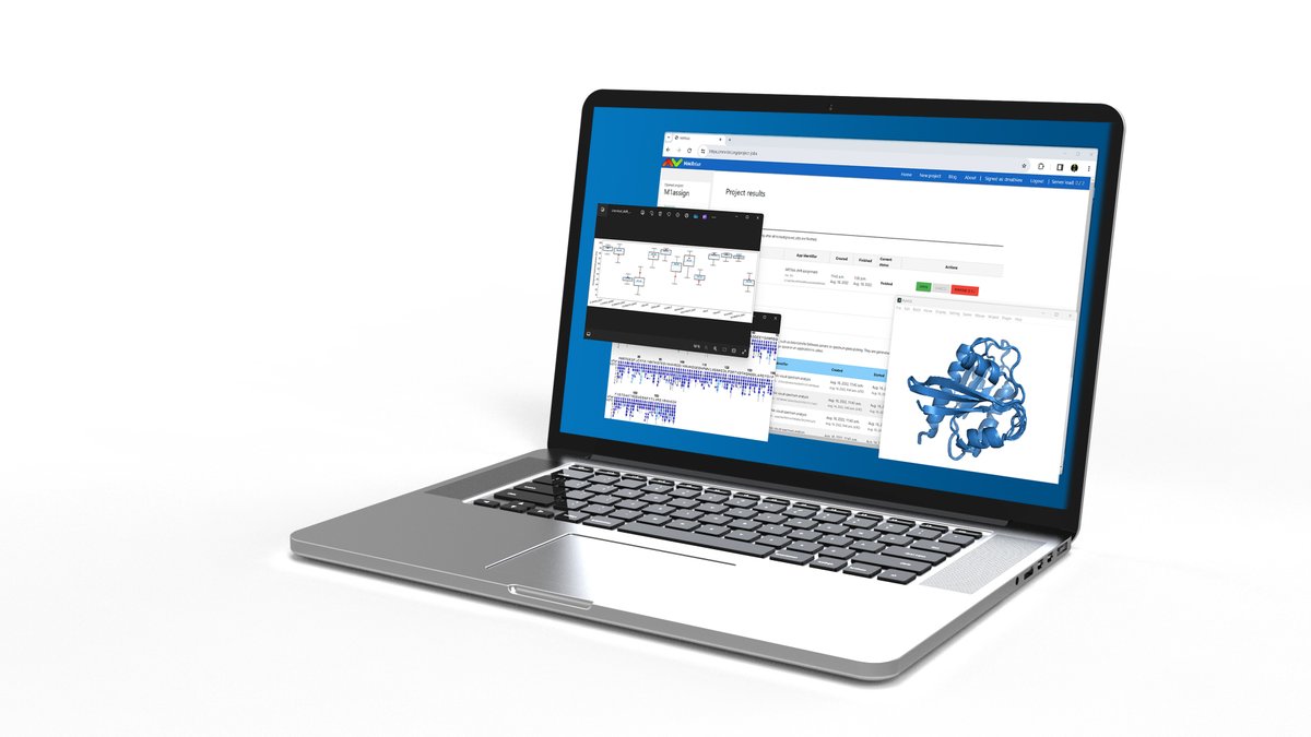 bruker's tweet image. #NMRtist&apos;s cloud-based platform enables secure and efficient data handling.
The integration with #AlphaFold predictions improves assignment accuracy and pushes size limitations, ensuring researchers stay at the forefront of innovation.

Learn more: goto.bruker.com/4k6tLMJ

#NMR