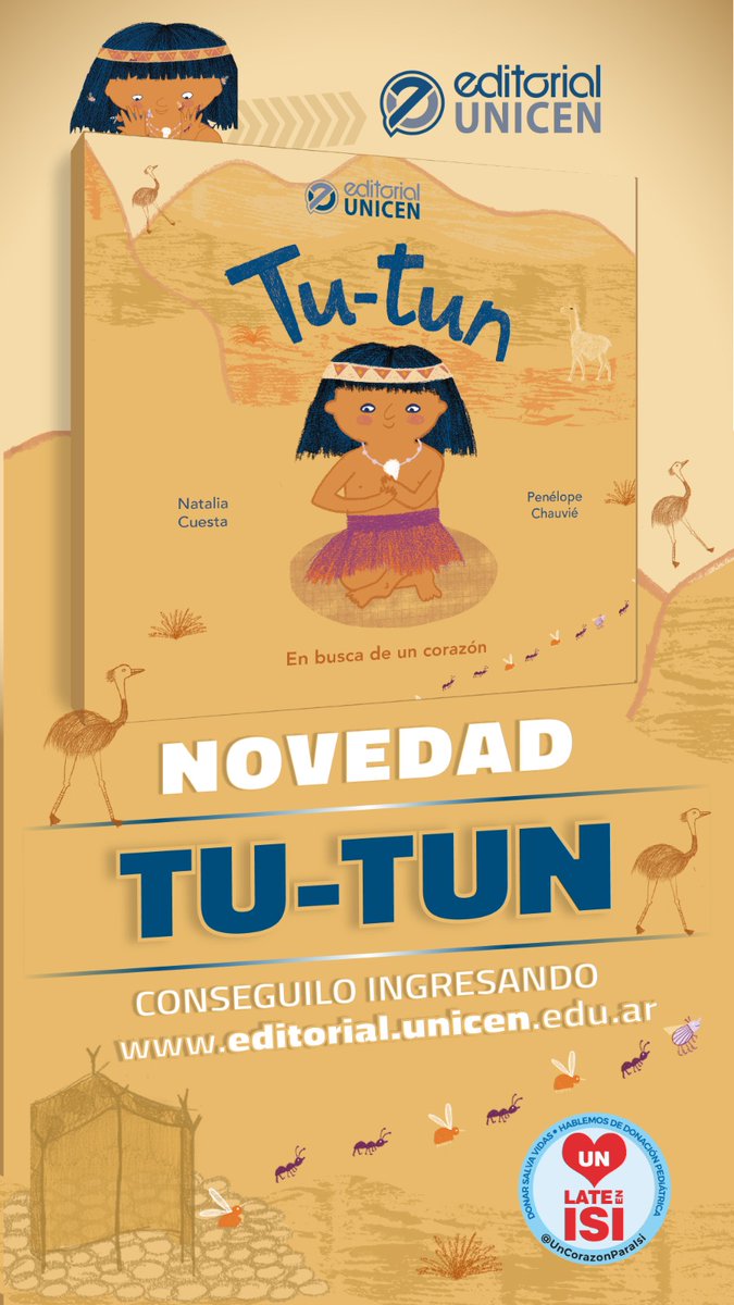 Novedad 2025!!! 
Tu tun un libro hecho con el corazón y que nos cuenta en clave infantil y para toda la familia la mágica historia inspirada en Isidro (Isi para todos).
Con ilustraciones y un relato que nos hace vibrar.
Hablemos de  donación pediátrica.
Conseguilo en nuestra web!