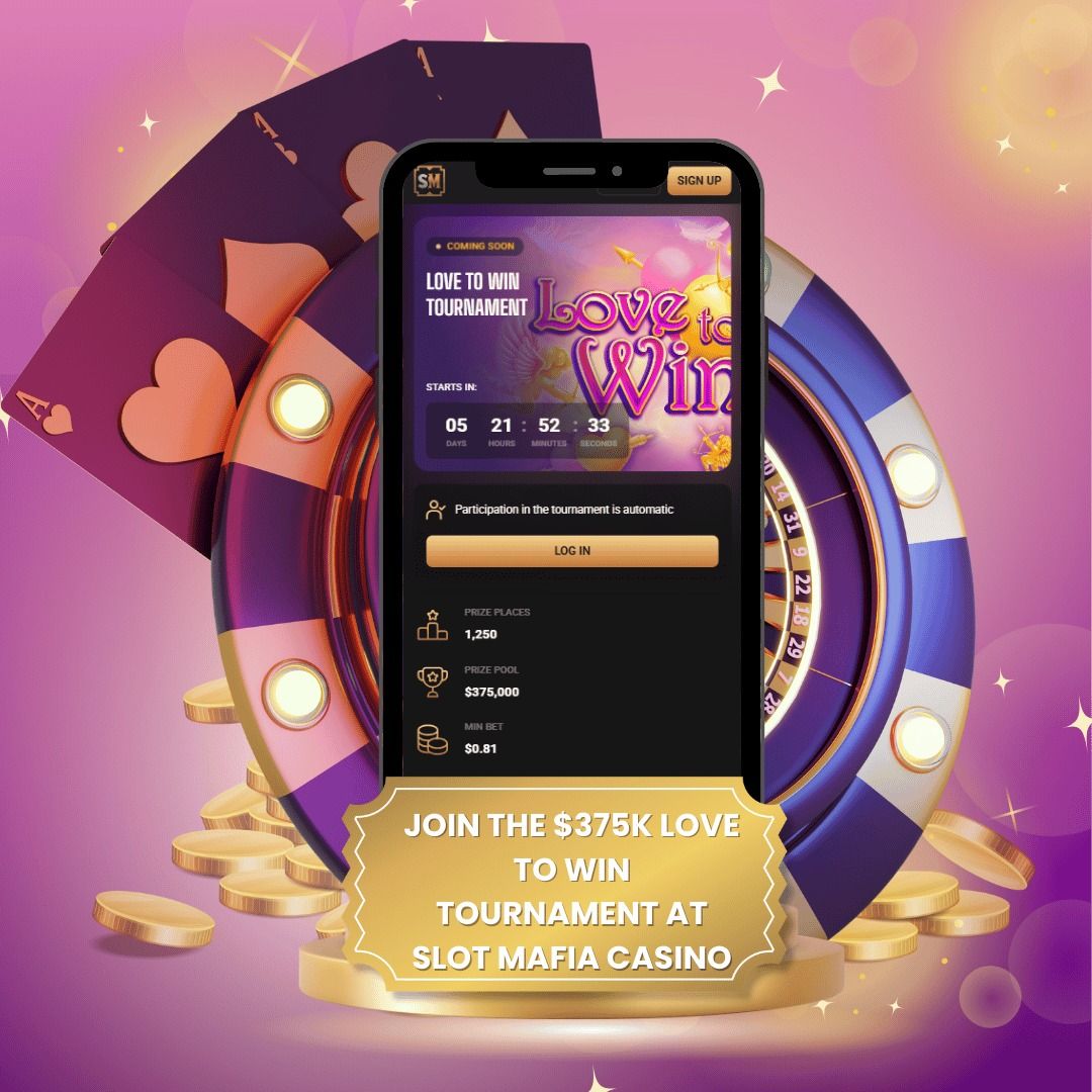 aucrazyvegas's tweet photo. Love is in the air, and so is $375K in prizes! 💘🎰 Spin your way to the top in the Love to Win Tournament at Slot Mafia. Don't miss out – join the fun now! #LoveToWin #BigPrizes
Details: https://t.co/iq4CMwiNJv
Play Now: https://t.co/Zd1LOJdiEp https://t.co/WNZlcRcM5m