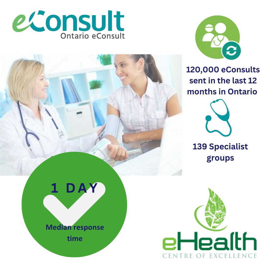 eHealthCE (@ehealthce) on Twitter photo eConsult helps specialist manage high volumes of inappropriate referrals. Almost half of eConsults sent avoid a referral and help ensure patients get timely access to the specialist care. Learn more and get in touch with our teams here: loom.ly/rM3L0WQ eConsult helps specialist manage high volumes of inappropriate referrals. Almost half of eConsults sent avoid a referral and help ensure patients get timely access to the specialist care. Learn more and get in touch with our teams here: loom.ly/rM3L0WQ