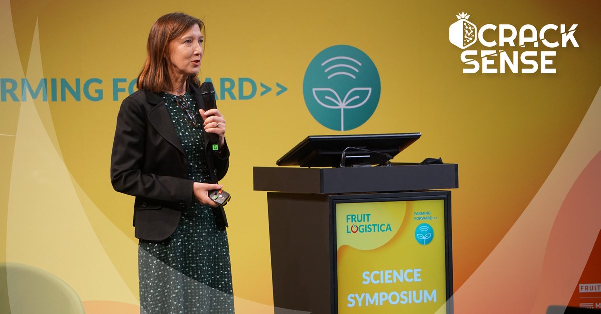 🌍CrackSense was recently at the Science Symposium at Fruit Logistica, Berlin! 

Presented by coordinator Avi Sadka &amp; featured by partners Manuela Zude-Sasse &amp; Nicolas Tapia Zapata. 📊

👉 Learn more: cracksense.eu

#HorizonEurope #ResearchImpactEU