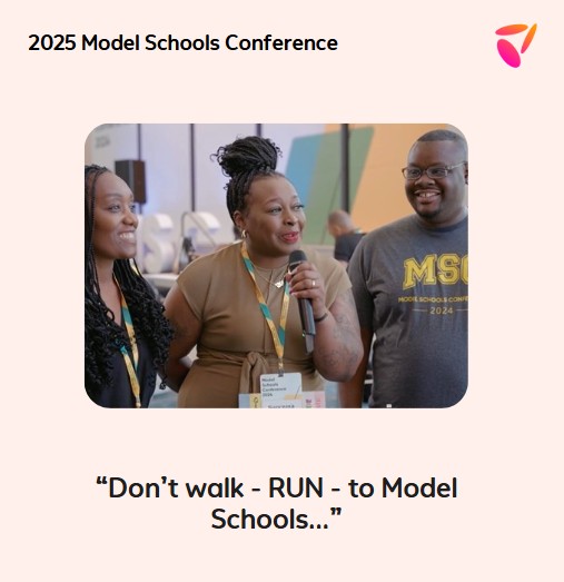 “Don’t walk - RUN - to Model Schools…”

MSC attendees are the most passionate educators you’ll find, and their energy is contagious. Join us in June and fuel your momentum for the year ahead.

Register your team: hmhco.com/msc

#MSC2025 #leadership #WellnessWednesday
