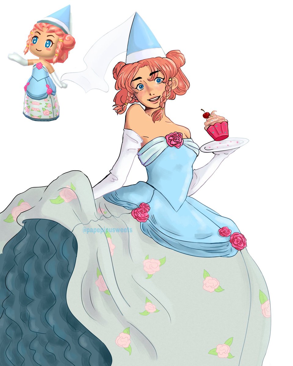 Princess Butter from the hit game Mysims Kingdom 🧁🍒