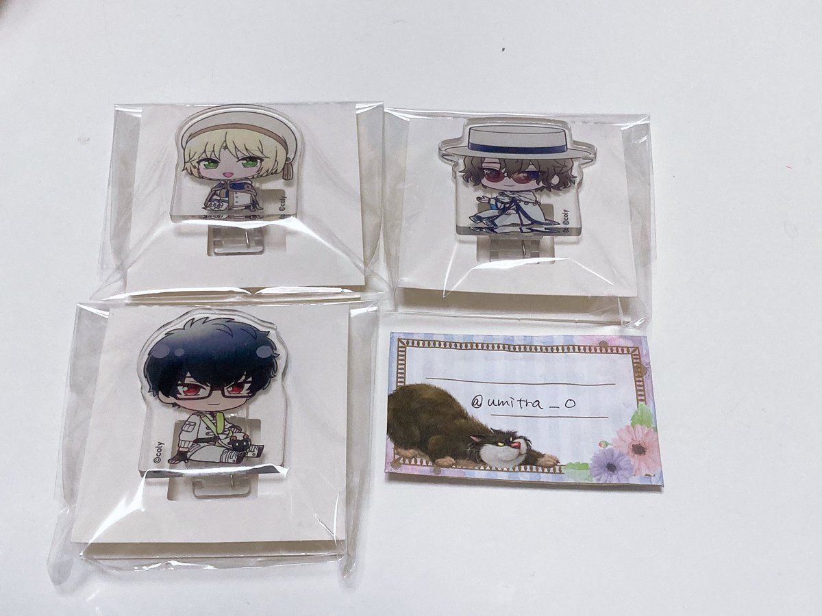 【交換・譲渡】
魔法使いの約束 まほやく Daiso ダイソー
アクリルメモスタンド

【譲】 リケ・ファウスト・レノックス

【求】 スノウ1 ＞ 定価(＋送料)

北コンプ目的で求めています。
交換が決まり次第譲渡可能です。
郵送 または 横浜, 渋谷手渡し