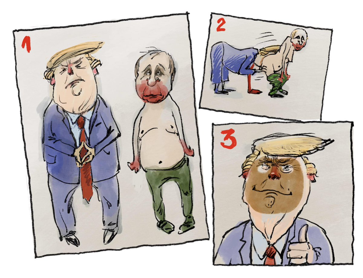 Оказывается, вот почему у Трампа такой необычный тон на лице: