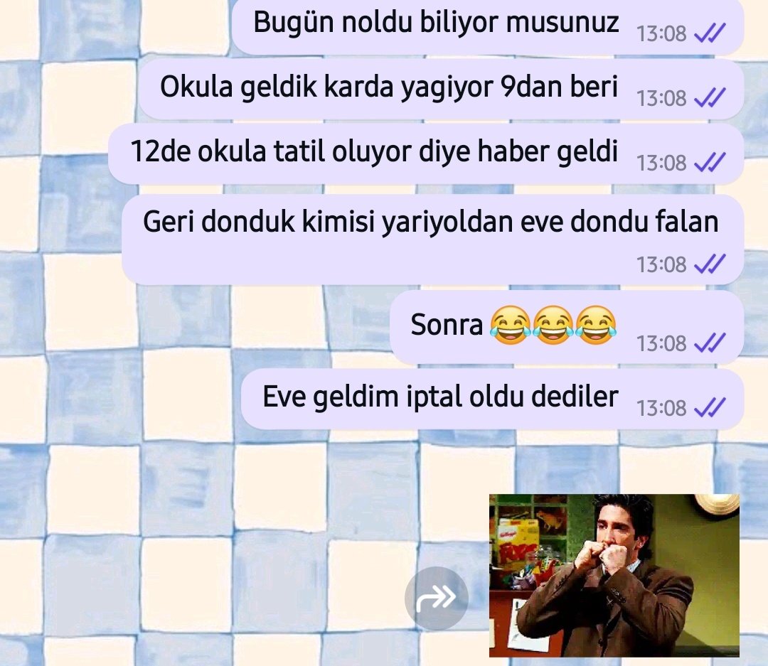 bugünün saçmalığı 🫠
