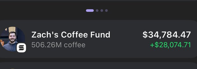 dips_picker's tweet image. $coffee 🚀🚀

Coffee is standing at 1819.9% in 24h
Current Price $0.0001

Someone Created this $COFEE and sent it to @ZachWarunek  for his Coffee Expenses.

Buy from below
 gmgn.ai/sol/token/hZhX…