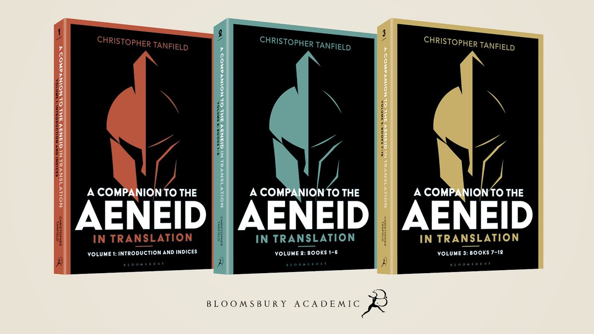 Our 3-volume companions to the Aeneid in translation are here! Find out more and secure your copies from our website 👇 

Vol 1: bit.ly/4hsph15
Vol 2: bit.ly/40T7db3
Vol 3: bit.ly/40pVRtq