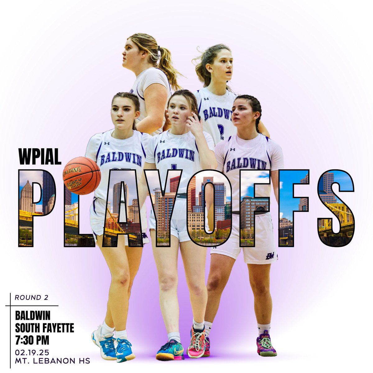 GAME DAY 💜🤍 LETS GO !!!
