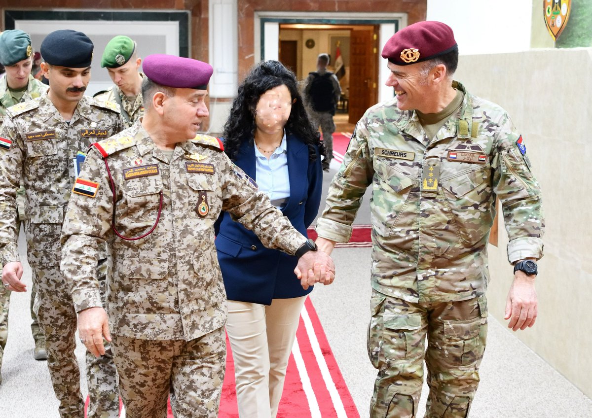 IraqNato's tweet photo. “Year 2025: The year of Training”.
The 4th School Commander´s Conference successfully took place in the morning of 18th February 2025 at the Iraqi Joint Operations Command (JOC-I) auditorium.
#workingtogether4iraq
#natomissioniraq
#WeAreNMI
#WeAreNATO
#strongertogether https://t.co/oWuXuQdhTW