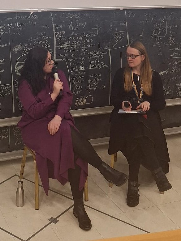 Sjögren's Ireland (@sjogrensirl) on Twitter photo Sjögren's Ireland advocate Deirdre Collins, with <a href="/JGabhann/">Dr Joan Ní Gabhann-Dromgoole</a>, spoke to pharmacy students <a href="/RCSIPharmBioMol/">RCSI School of Pharmacy and Biomolecular Sciences</a> about the role pharmacists play in supporting those with #Sjögrens Sjögren's Ireland advocate Deirdre Collins, with <a href="/JGabhann/">Dr Joan Ní Gabhann-Dromgoole</a>, spoke to pharmacy students <a href="/RCSIPharmBioMol/">RCSI School of Pharmacy and Biomolecular Sciences</a> about the role pharmacists play in supporting those with #Sjögrens