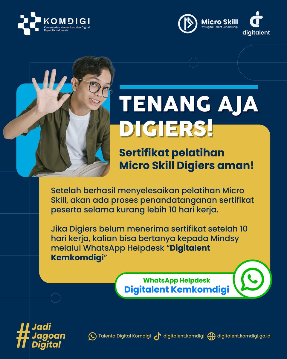 Digital Talent Scholarship tweet media