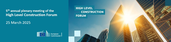 ConcreteDialog's tweet photo. 📢 The 5th annual plenary meeting of the High Level Construction Forum (#HLCF) will take place on 25 March 2025 in Brussels @EU_Growth.🏗️ A chance to discuss key #construction challenges, EU priorities, and the future of the sector.
Register now 👉 https://t.co/ZTYWzcZrp9 https://t.co/KCn2n7ESi3