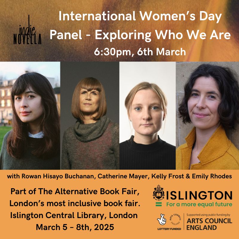 Ahead of International Women's Day, acclaimed authors Rowan Hisayo Buchanan, Catherine Mayer &amp; Kelly Frost talk with Emily Rhodes, about examining and challenging societal norms and expectations on womanhood, identity and choice.  

Book for FREE: alternativebookfairlondon.co.uk