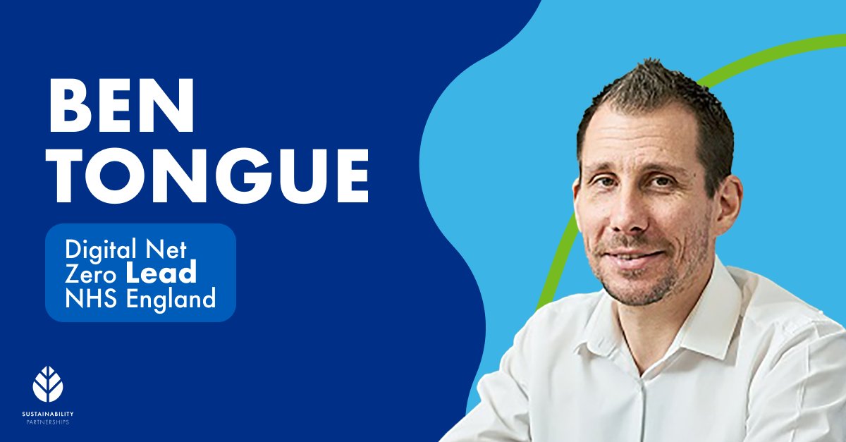 Ben Tongue is a Digital Net Zero Lead for NHS England and is passionate about sustainability. He is a chartered environmentalist, and he works to drive sustainability through digital development. 

We are so pleased to have him as part of our NHS network!